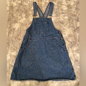 Early 2000’s American Eagle Denim Overall Dress